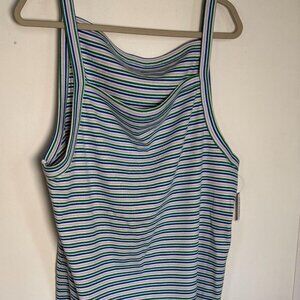 Old Navy Striped Ribbed Tank Top